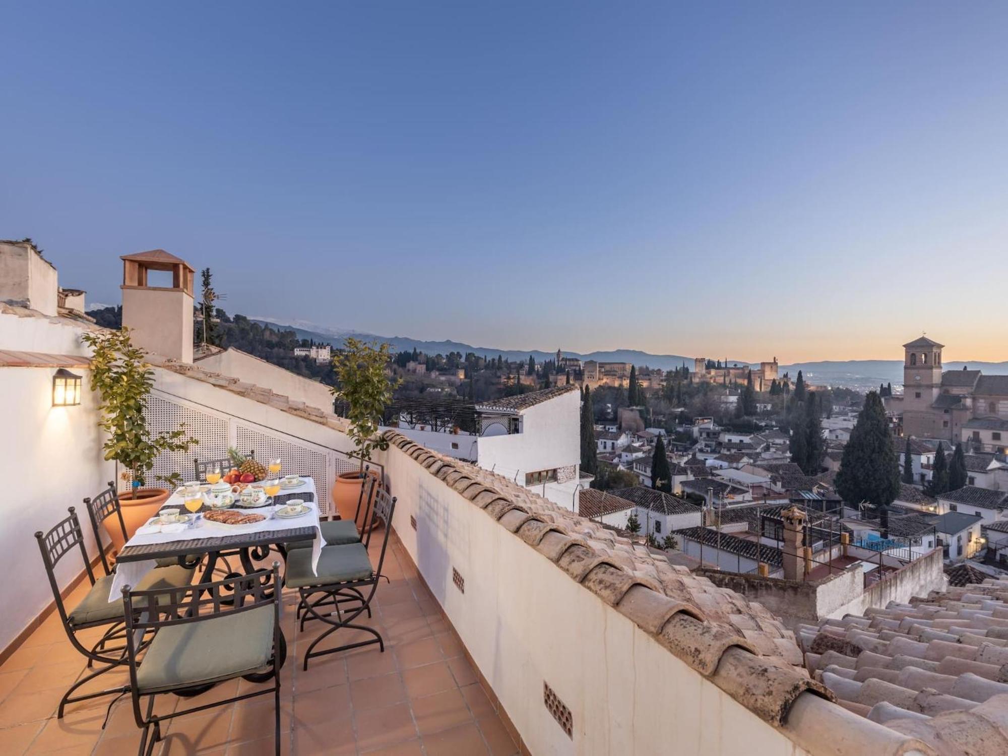 Villa Luxury Alhambra Penthouse Collection Sacromonte Granada Esterno foto