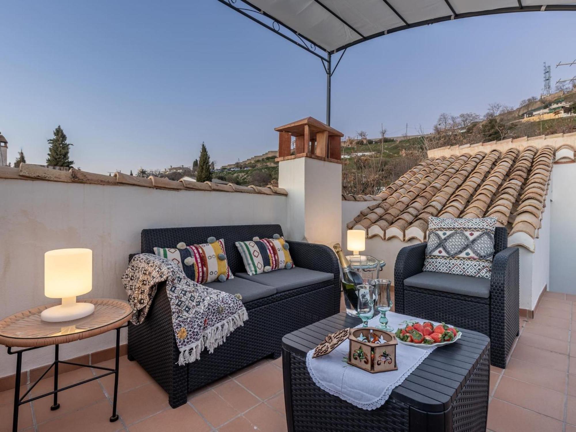 Villa Luxury Alhambra Penthouse Collection Sacromonte Granada Esterno foto