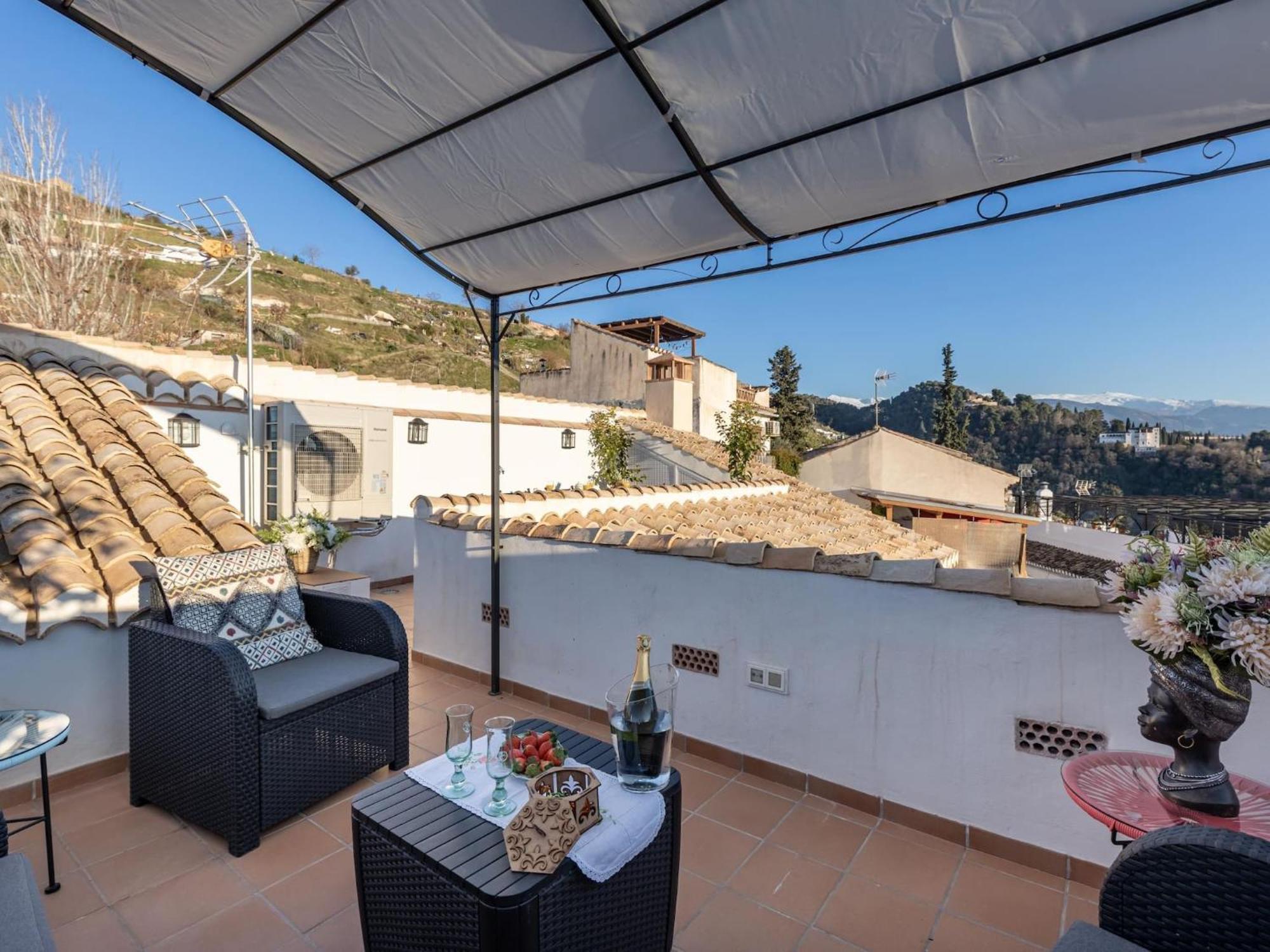 Villa Luxury Alhambra Penthouse Collection Sacromonte Granada Esterno foto